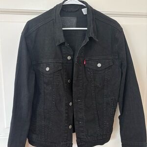 Levi's Black Lightweight Shirt Jacket Classic Style